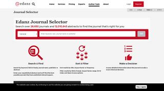 Journal Selector | Edanz Editing