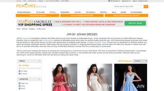 JVN by Jovani Prom Dresses | Peaches Boutique