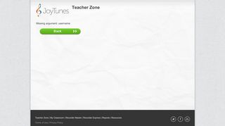 JoyTunes | Teachers Login