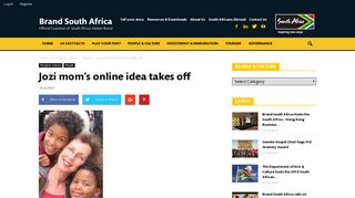 Jozi mom's online idea takes off | Brand South Africa