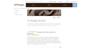 J.P. Morgan ACCESS | J.P. Morgan