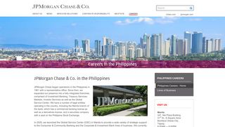 Careers in the Philippines | JPMorgan Chase & Co.