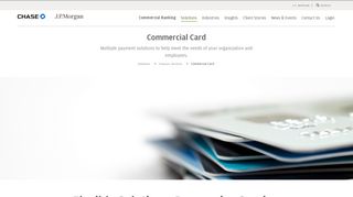 Commercial Card - Commercial Banking - JPMorgan Chase