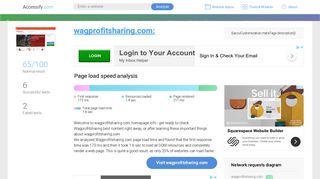 Access wagprofitsharing.com.