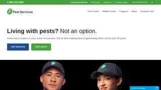 JP Pest Services | Pest Control & Exterminator NH, MA, ME & VT