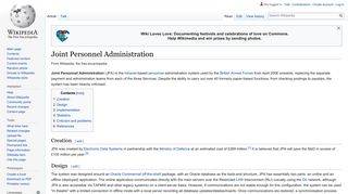 Joint Personnel Administration - Wikipedia