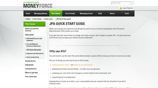 JPA Quick Start guide | MoneyForce