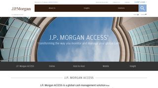J.P. MORGAN ACCESS | J.P. Morgan