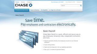 Payroll Payments, Pay Employees Electronically | Chase Business ...