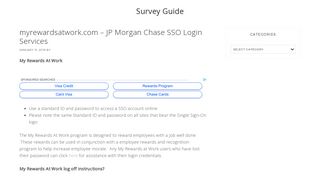 myrewardsatwork.com - JP Morgan Chase SSO Login Services | geo ...