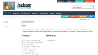Staff / Staff - Jackson Public Schools