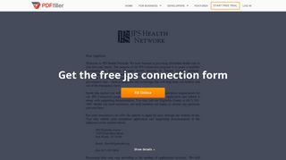 Jps Connection - Fill Online, Printable, Fillable, Blank | PDFfiller