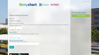 MyChart - Signup Page - JPS MyChart