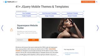 41+ JQuery Mobile Themes & Templates | Free & Premium Templates