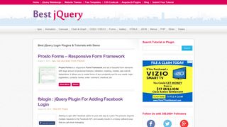 25+ jQuery Login Form Plugin with Example & Demo - Best jQuery