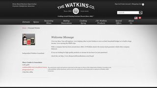 Consultant Number Search - J.R. Watkins