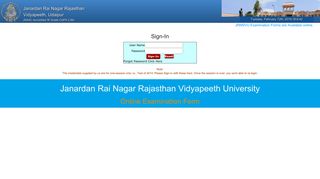 Janardan Rai Nagar Rajasthan Vidyapeeth University - Jrnrvu