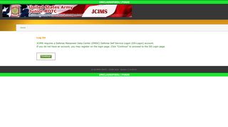 Log On JCIMS - Army JROTC
