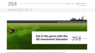 JSE Virtual Trading Game