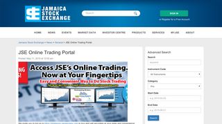 JSE Online Trading Portal - Jamaica Stock Exchange