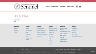 JSH-Online / Christian Science Sentinel