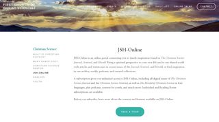 JSH- Online — First Church of Christ Scientist