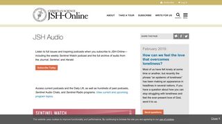 Audio - JSH-Online - Christian Science