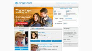 Jewish Singles, Dating, and Personals @ jSingles.com