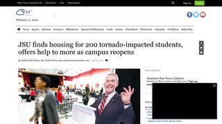 JSU finds housing for 200 tornado-impacted students, offers help to ...