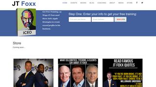Store - JT Foxx - World's #1 Wealth Coach, Real Estate Investor, Serial ...