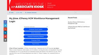 My jtime JCPenny HCM Workforce Management Login - JCPenney ...