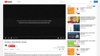 JTL-Wawi - Erste Schritte - Kunden - YouTube