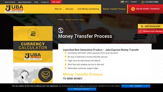 Money Transfer Process – Juba Express