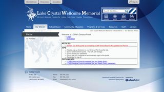 Portal / Overview - Lake Crystal Wellcome Memorial School District