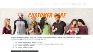 Customer Care - virtual franchise training