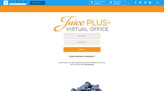 Juice Plus+ Virtual Office - Please Login