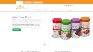 Balanced Diet - Whole Food Based Nutrition | Juice Plus+