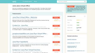 Juice plus virtual office - Sur.ly