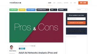 Adult Ad Network Analysis (Pros and Cons) (Updated for 2018)