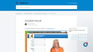 JuicyAds manual – AdSpyglass