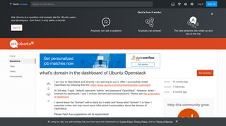 juju - what's domain in the dashboard of Ubuntu Openstack - Ask Ubuntu
