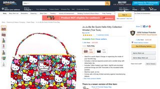 Buy Ju-Ju-Be Be Quick Hello Kitty Collection Wristlet (Tick Tock ...