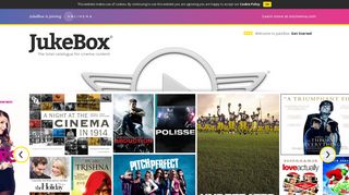 JukeBox. The total catalogue for cinema content