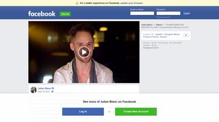 Julien Blanc - TRANSFORMATION MASTERY Is LIVE! - Facebook