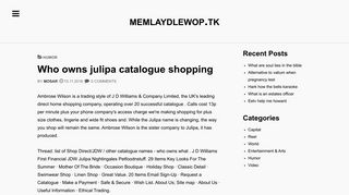 Who owns julipa catalogue shopping - memlaydlewop.tk