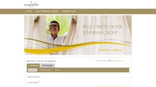 Jumeirah Group Career Search