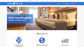 Add Your Hotel, Apartment on Jumia Travel