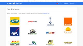 Our Partners - Jumia Travel