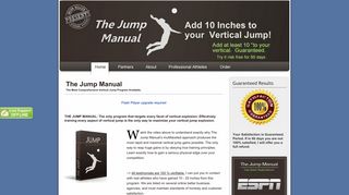 The Jump Manual The Most Comprehensive Vertical Jump Program ...