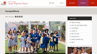 Jump Rope for Heart - Heart Foundation - The Heart Foundation